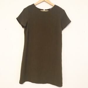 Lulu’s army green shift dress SZ S